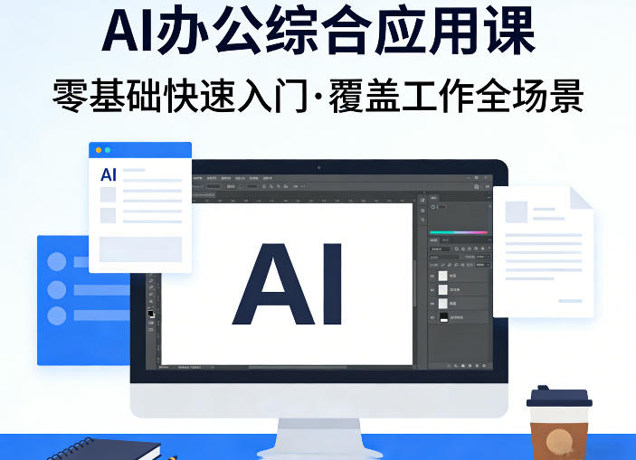 AI办公综合应用课，零基础快速入门，覆盖了工作中各种应用场景-源创文化-轻创终点站