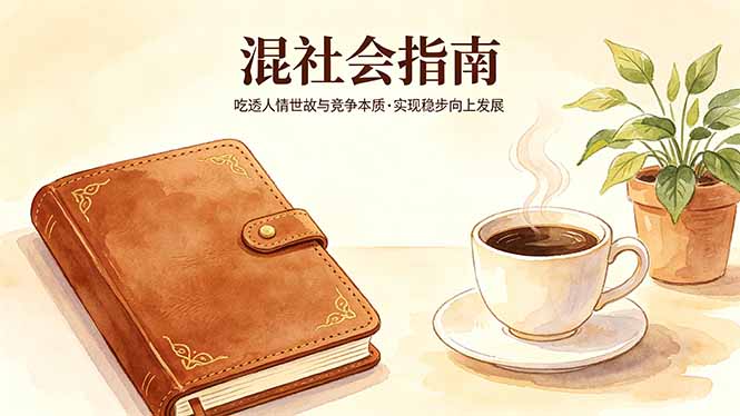 付费文章：混社会指南，吃透人情世故与竞争本质，实现稳步向上发展-源创文化-轻创终点站