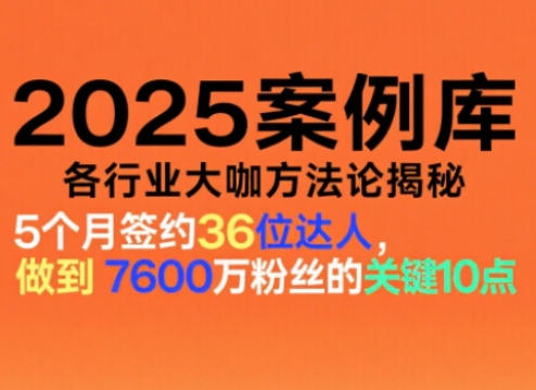 波波来了案例库，收录各行业大咖的方法论，各行业大咖方法论揭秘(更新2026年3月)-源创文化-轻创终点站