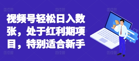 视频号轻松日入数张，处于红利期项目，特别适合新手-源创文化-轻创终点站